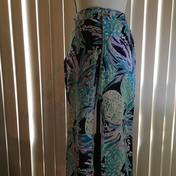 Lilly Pulitzer colorful long leg pants - Picture 3 of 9